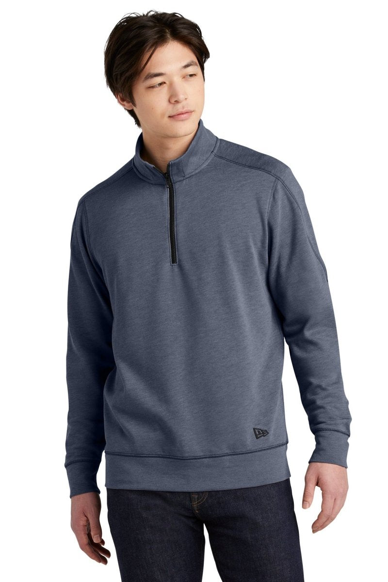 New Era ® Tri-Blend Fleece 1/4-Zip Pullover. NEA512 - uslegacypromotions