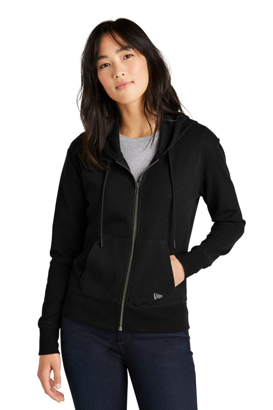 New Era® Ladies Thermal Full-Zip Hoodie LNEA141 - uslegacypromotions