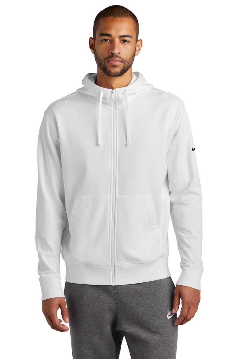 Nike Club Fleece Sleeve Swoosh Full-Zip Hoodie NKDR1513 - uslegacypromotions