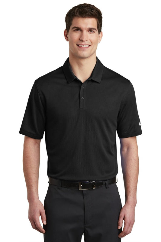 Nike Dri-FIT Hex Textured Polo. NKAH6266 - uslegacypromotions