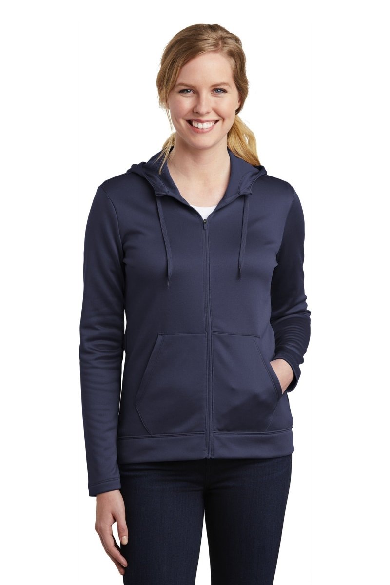 Nike Ladies Therma-FIT Full-Zip Fleece Hoodie. NKAH6264 - uslegacypromotions