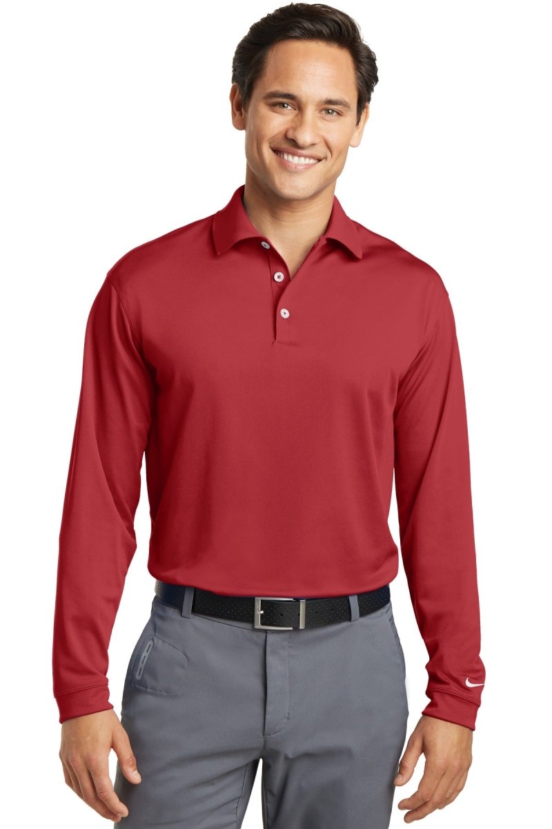 Nike Tall Long Sleeve Dri-FIT Stretch Tech Polo. 604940 - uslegacypromotions