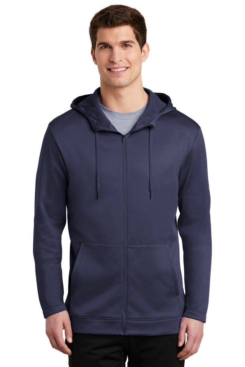 Nike Therma-FIT Full-Zip Fleece Hoodie. NKAH6259 - uslegacypromotions