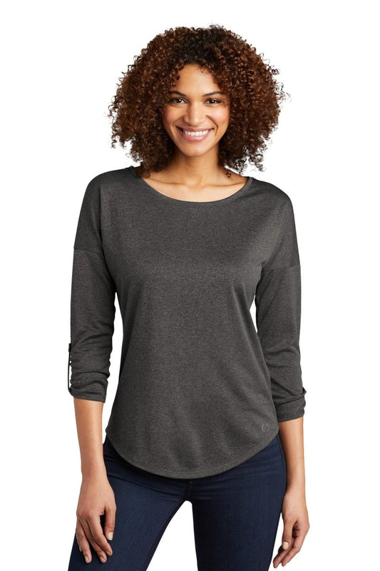 OGIO ® Ladies Gravitate Scoop 3/4-Sleeve . LOG141 - uslegacypromotions