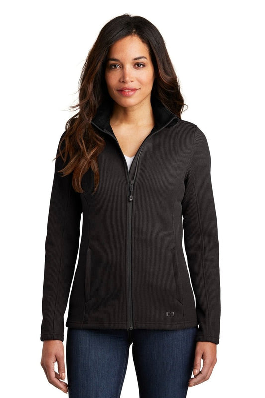 OGIO ® Ladies Grit Fleece Jacket. LOG727 - uslegacypromotions