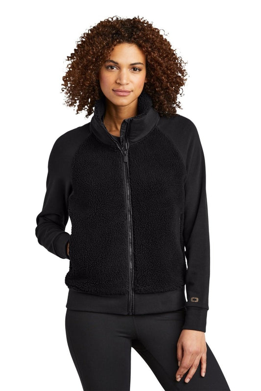 OGIO ® Ladies Luuma Sherpa Full-Zip. LOG815 - uslegacypromotions