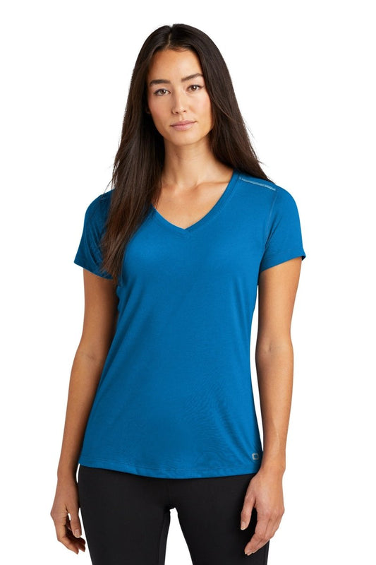 OGIO ® Ladies Peak V-Neck Tee. LOE337 - uslegacypromotions
