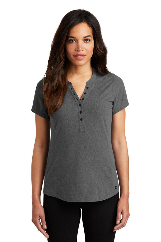 OGIO ® Ladies Tread Henley. LOG136 - uslegacypromotions