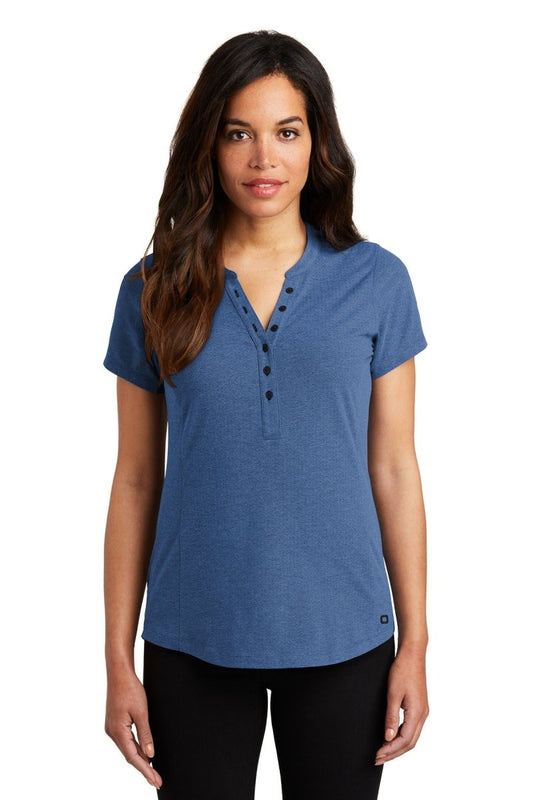 OGIO ® Ladies Tread Henley. LOG136 - uslegacypromotions