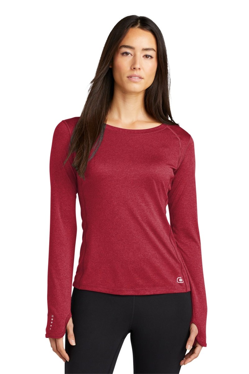 OGIO® Ladies Long Sleeve Pulse Crew. LOE321 - uslegacypromotions
