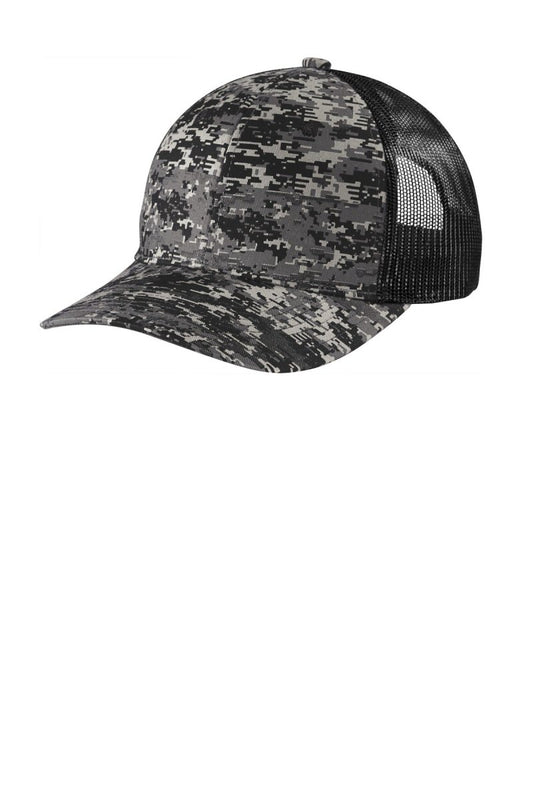 Port Authority ® Digi Camo Snapback Trucker Cap C114 - uslegacypromotions