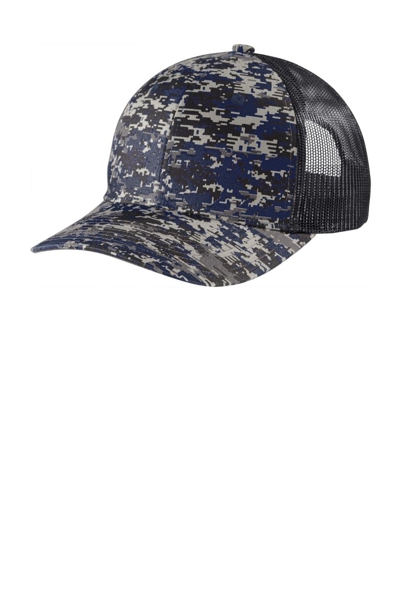 Port Authority ® Digi Camo Snapback Trucker Cap C114 - uslegacypromotions