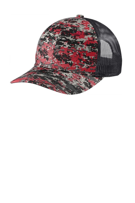 Port Authority ® Digi Camo Snapback Trucker Cap C114 - uslegacypromotions