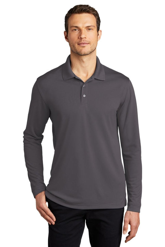 Port Authority ® Dry Zone ® UV Micro-Mesh Long Sleeve Polo K110LS - uslegacypromotions