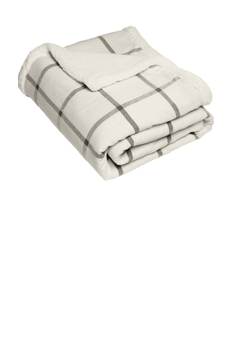 Port Authority ® Flannel Sherpa Blanket. BP43 - uslegacypromotions