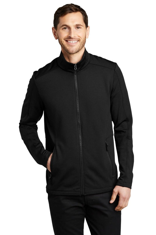 Port Authority ® Grid Fleece Jacket. F239 - uslegacypromotions