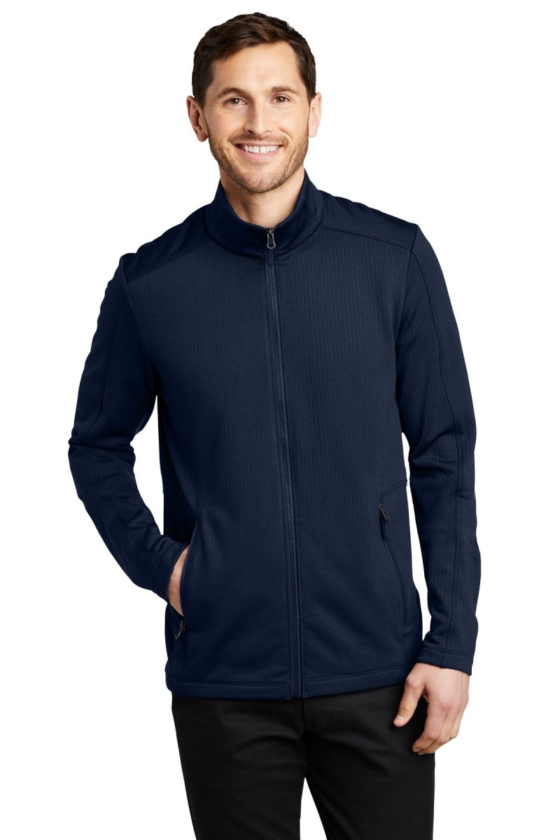 Port Authority ® Grid Fleece Jacket. F239 - uslegacypromotions