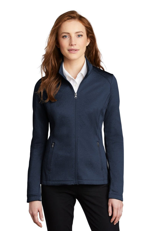 Port Authority ® Ladies Diamond Heather Fleece Full-Zip Jacket L249 - uslegacypromotions