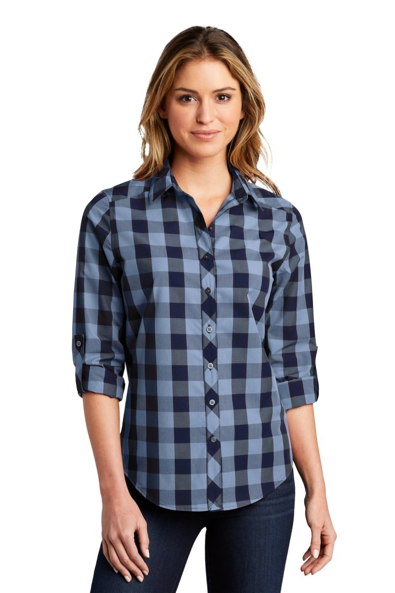Port Authority ® Ladies Everyday Plaid Shirt. LW670 - uslegacypromotions