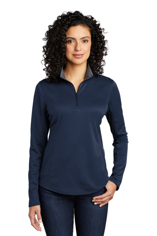 Port Authority ® Ladies Silk Touch ™ Performance 1/4-Zip LK584 - uslegacypromotions