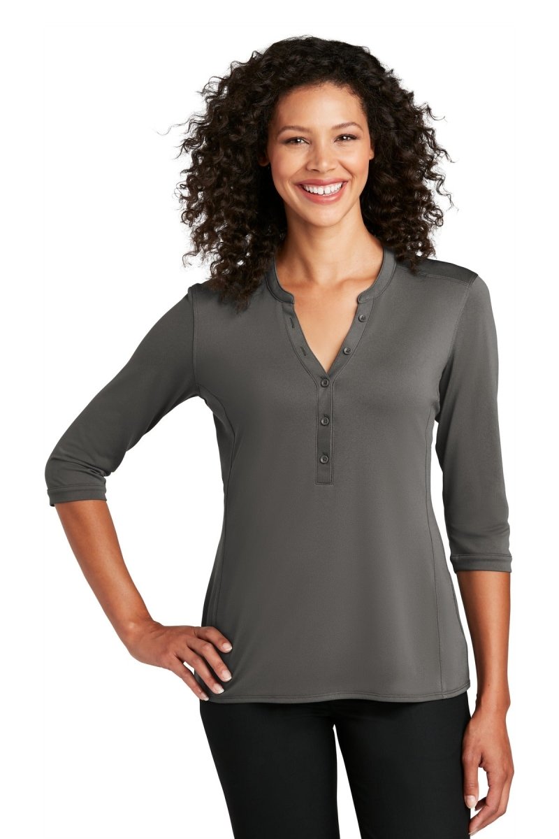 Port Authority ® Ladies UV Choice Pique Henley LK750 - uslegacypromotions