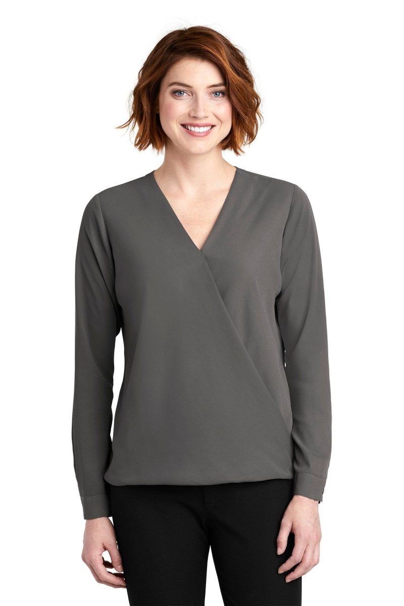 Port Authority ® Ladies Wrap Blouse. LW702 - uslegacypromotions