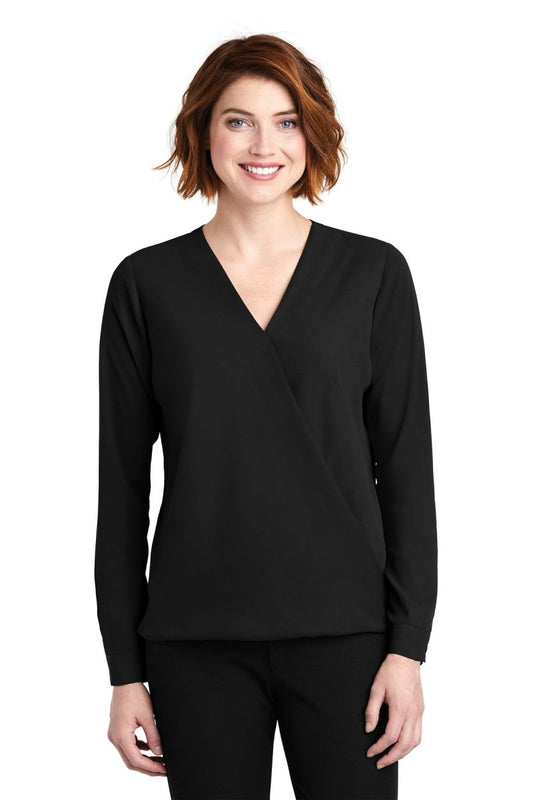 Port Authority ® Ladies Wrap Blouse. LW702 - uslegacypromotions