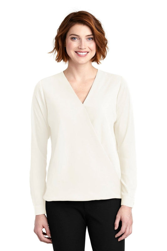 Port Authority ® Ladies Wrap Blouse. LW702 - uslegacypromotions