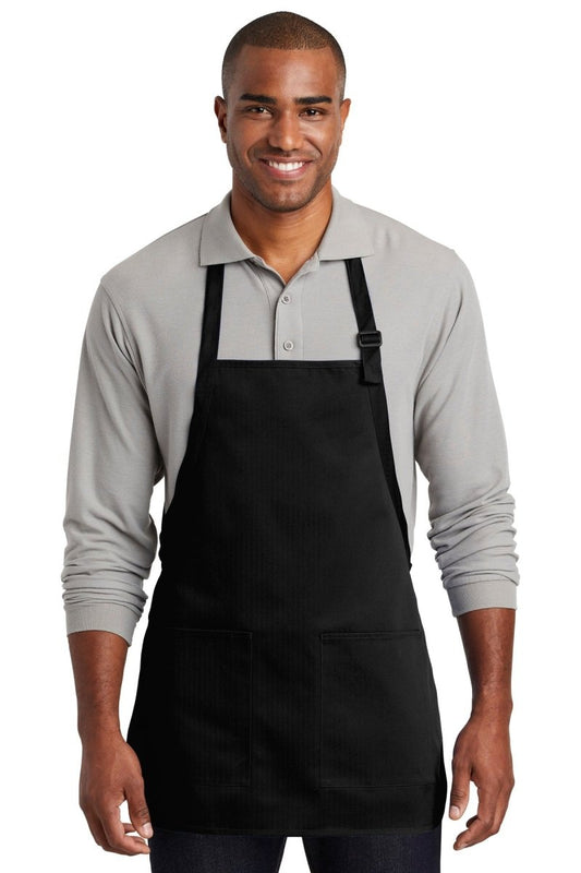 Port Authority ® Medium-Length Two-Pocket Bib Apron. A601 - uslegacypromotions