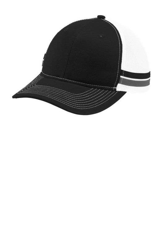Port Authority ® Two-Stripe Snapback Trucker Cap. C113 - uslegacypromotions