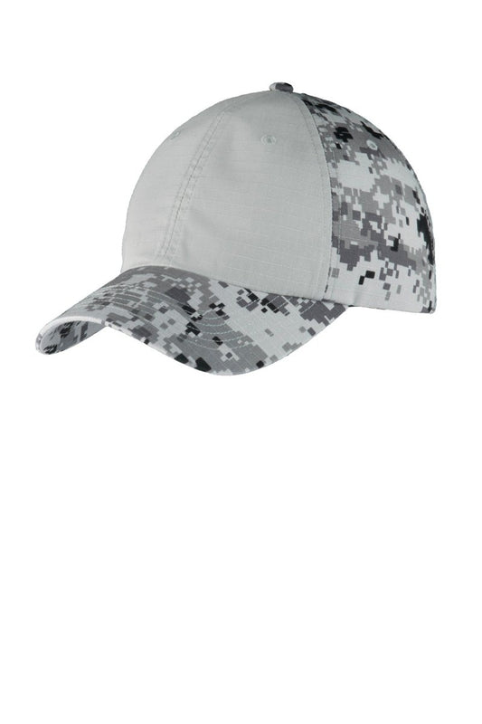 Port Authority® Colorblock Digital Ripstop Camouflage Cap. C926 - uslegacypromotions