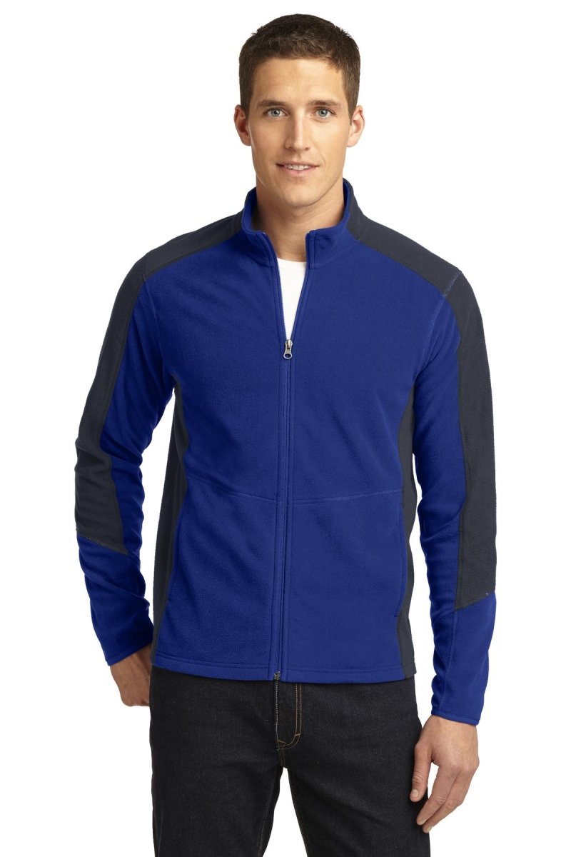Port Authority® Colorblock Microfleece Jacket. F230 - uslegacypromotions