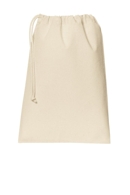 Port Authority® Core Cotton Drawstring Bag BG0350 - uslegacypromotions