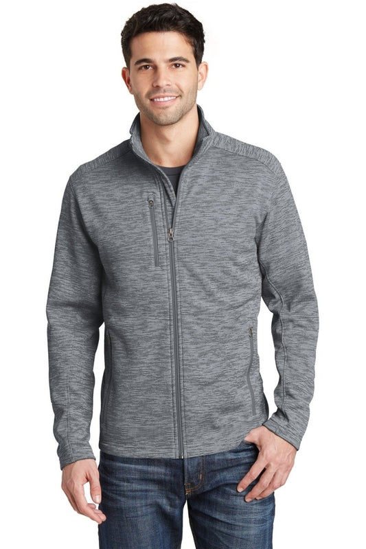 Port Authority® Digi Stripe Fleece Jacket. F231 - uslegacypromotions