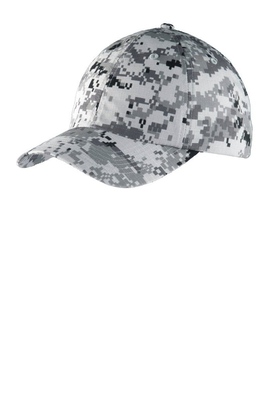 Port Authority® Digital Ripstop Camouflage Cap. C925 - uslegacypromotions