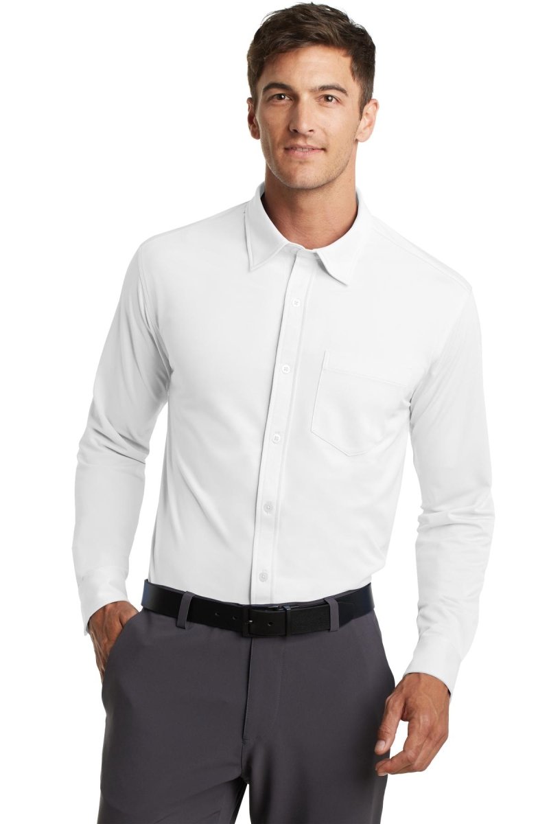 Port Authority® Dimension Knit Dress Shirt. K570 - uslegacypromotions