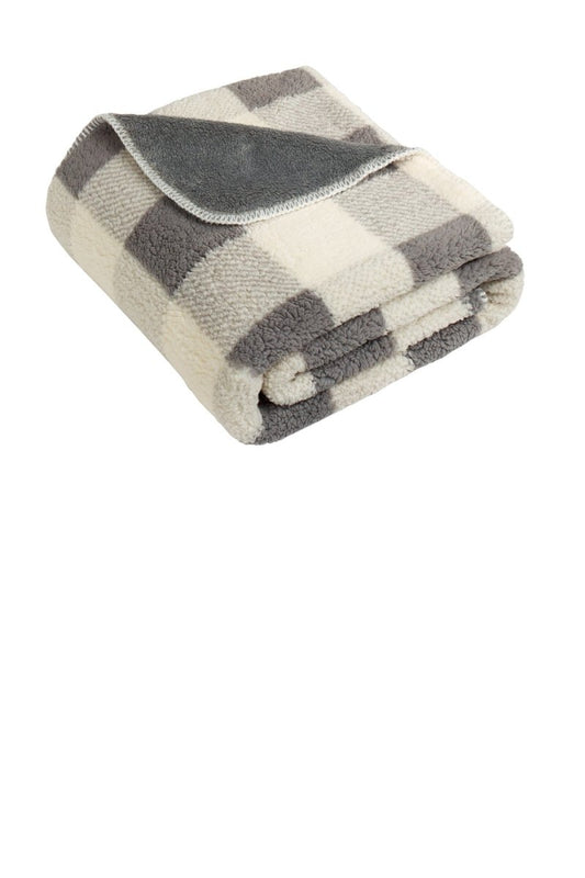 Port Authority‚ Double-Sided Sherpa/Plush Blanket BP48 - uslegacypromotions