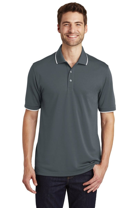 Port Authority® Dry Zone® UV Micro-Mesh Tipped Polo. K111 - uslegacypromotions