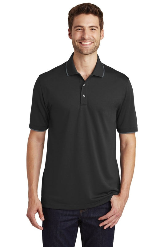Port Authority® Dry Zone® UV Micro-Mesh Tipped Polo. K111 - uslegacypromotions