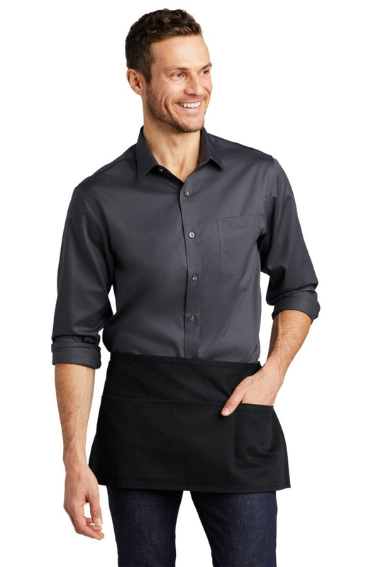 Port Authority® Easy Care Reversible Waist Apron with Stain Release. A707 - uslegacypromotions