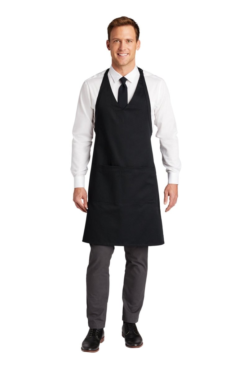Port Authority® Easy Care Tuxedo Apron with Stain Release. A704 - uslegacypromotions