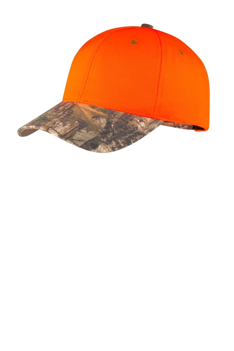 Port Authority® Enhanced Visibility Cap with Camo Brim. C804 - uslegacypromotions