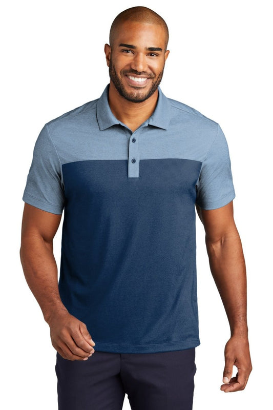 Port Authority® Fine Pique Blend Blocked Polo K831 - uslegacypromotions