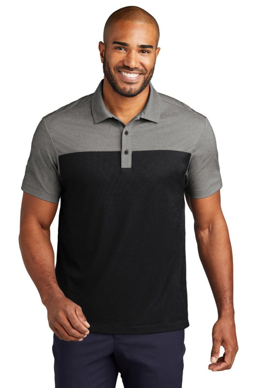 Port Authority® Fine Pique Blend Blocked Polo K831 - uslegacypromotions