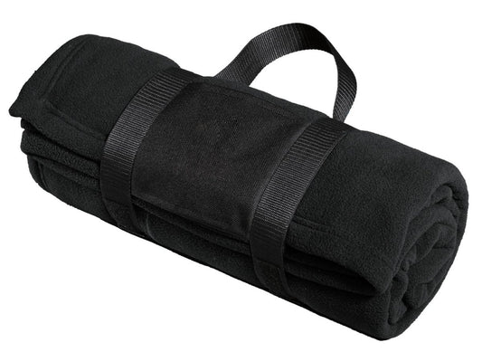 Port Authority® Fleece Blanket with Carrying Strap. BP20 - uslegacypromotions