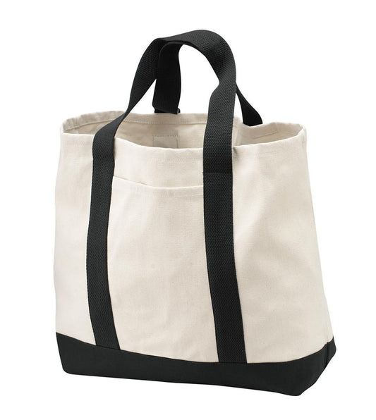 Port Authority® - Ideal Twill Two-Tone Shopping Tote. B400 - uslegacypromotions