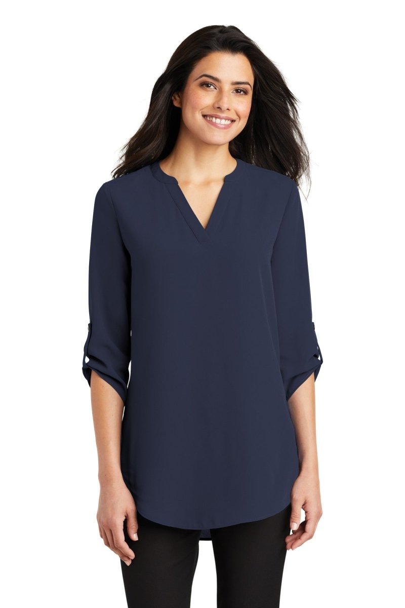 Port Authority® Ladies 3/4-Sleeve Tunic Blouse. LW701 - uslegacypromotions