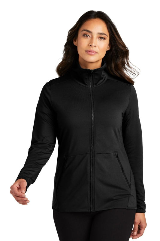 Port Authority® Ladies Accord Stretch Fleece Full-Zip LK595 - uslegacypromotions