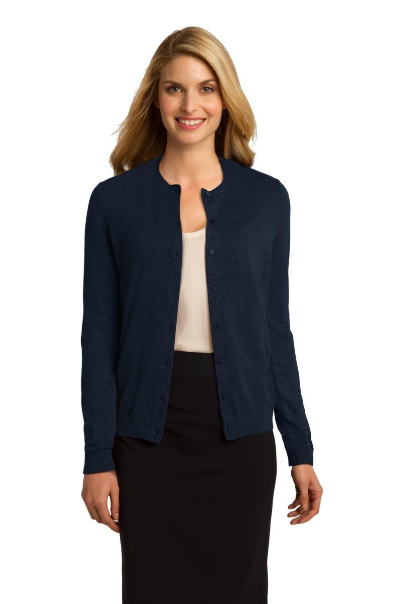 Port Authority® Ladies Cardigan Sweater. LSW287 - uslegacypromotions