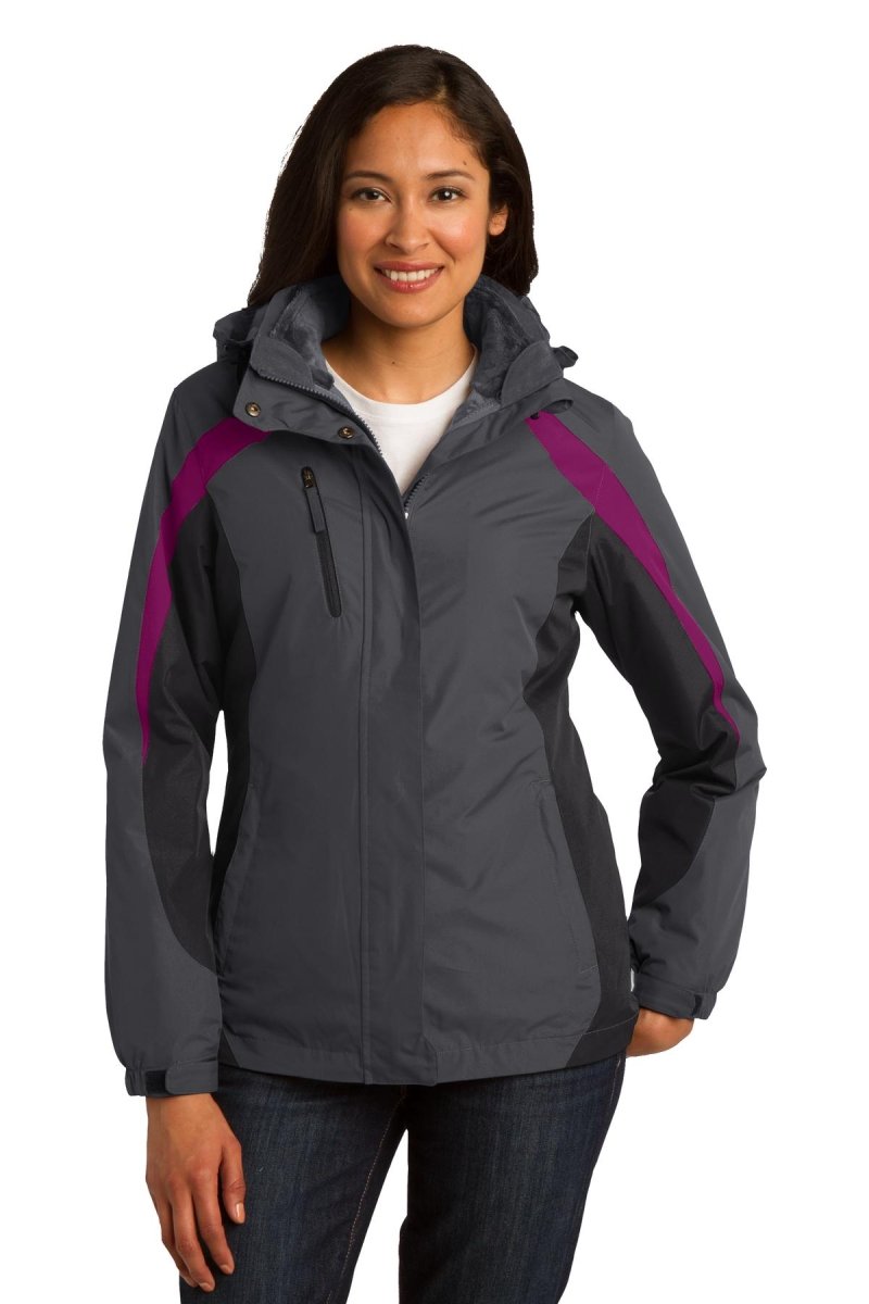 Port Authority® Ladies Colorblock 3-in-1 Jacket. L321 - uslegacypromotions
